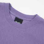 HUF Big Block Crewneck Sweatshirt in DUST PURPLE