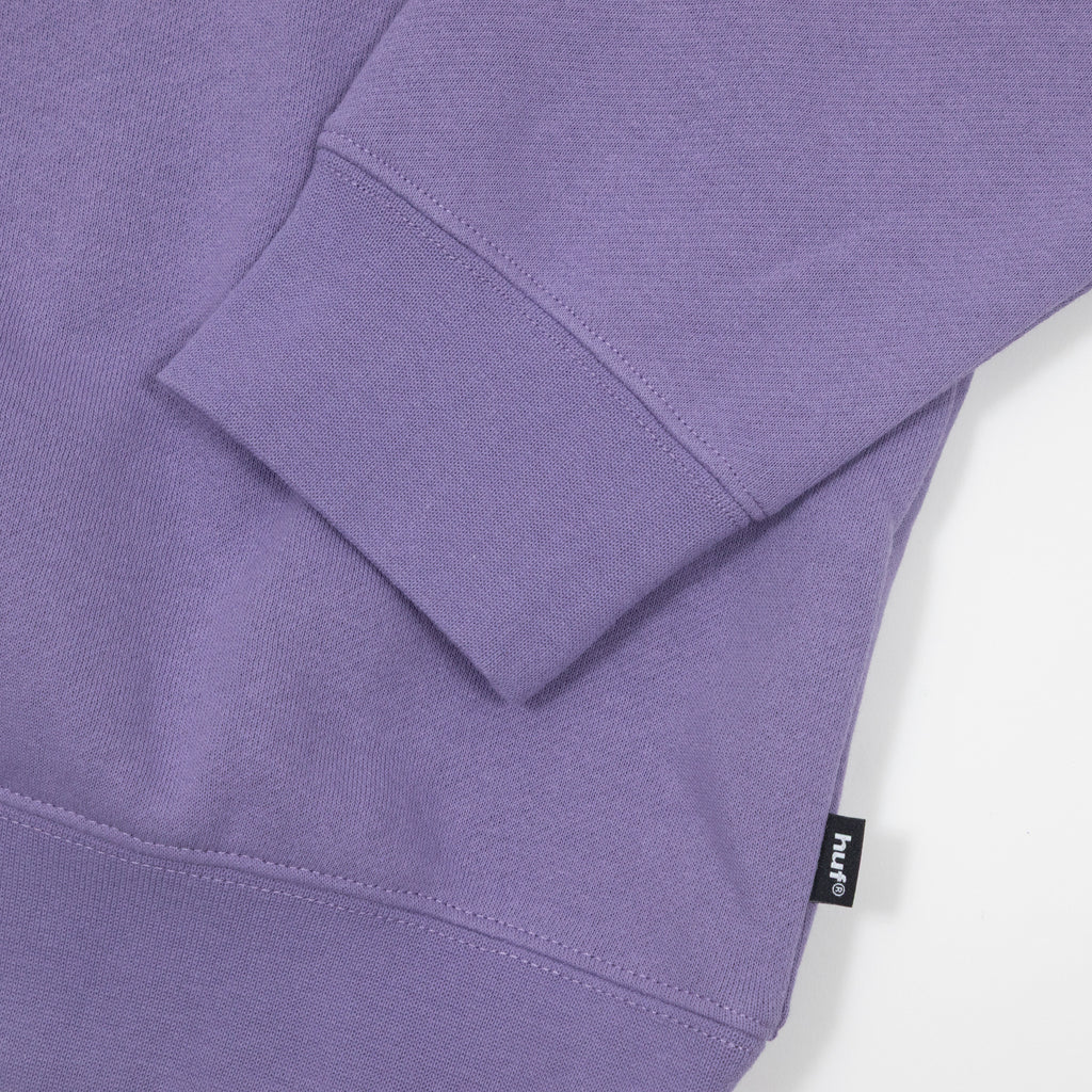 HUF Big Block Crewneck Sweatshirt in DUST PURPLE