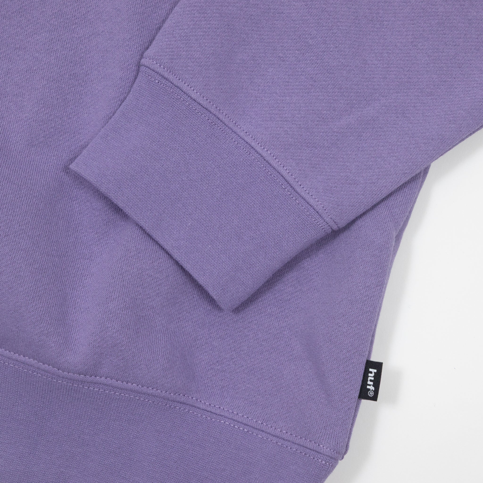 HUF Big Block Crewneck Sweatshirt in DUST PURPLE
