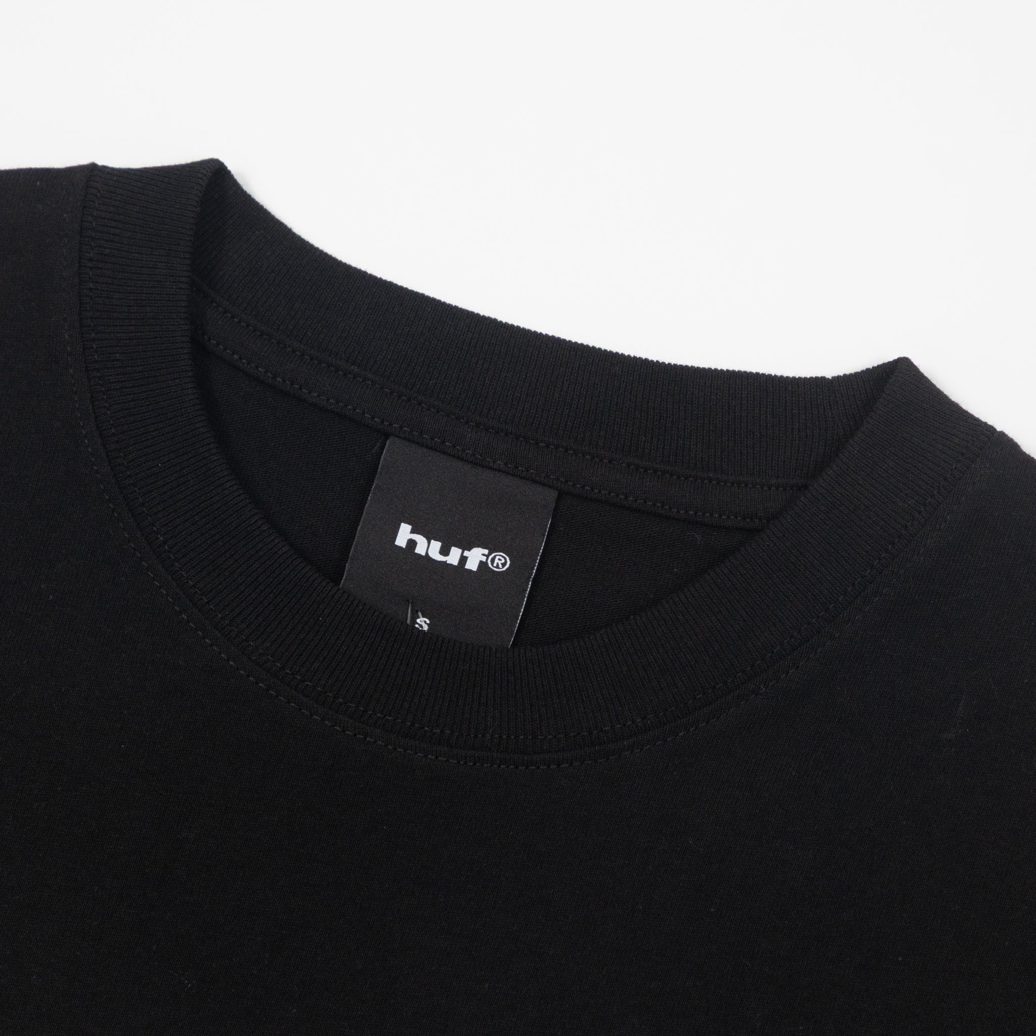 HUF Dogged Short Sleeve T-Shirt in BLACK