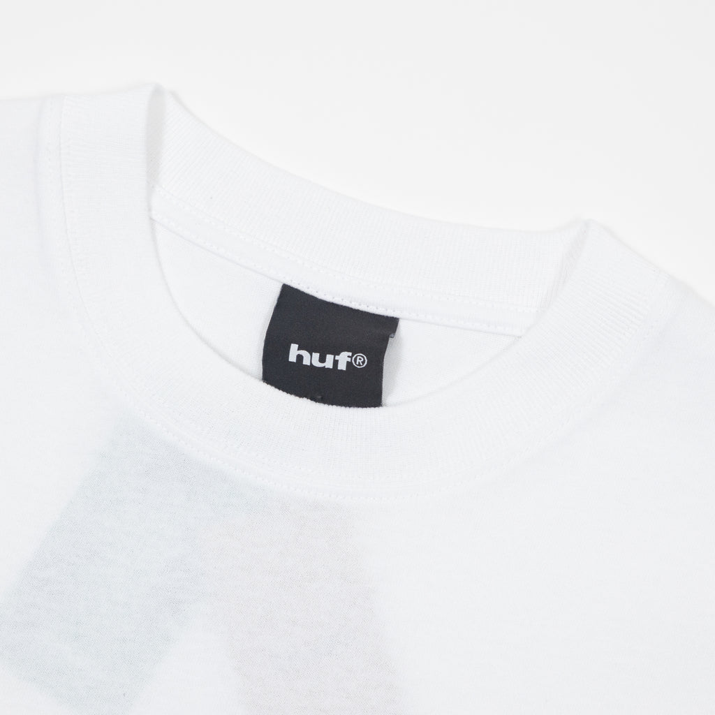 HUF Flight Path Short Sleeve T-Shirt in WHITE