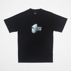 HUF H Cam Short Sleeve T-Shirt in BLACK
