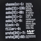 HUF H Cam Short Sleeve T-Shirt in BLACK