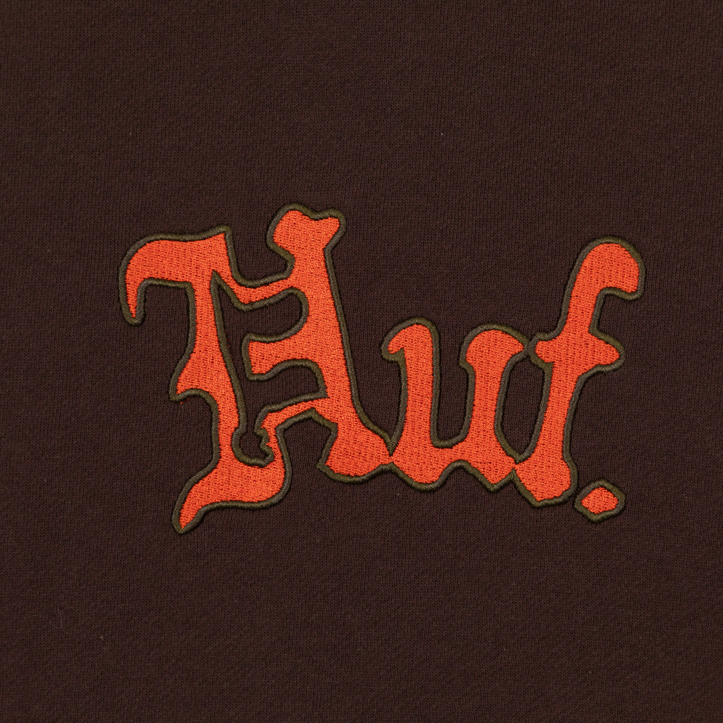 HUF Noble Pullover Hoodie in BROWN