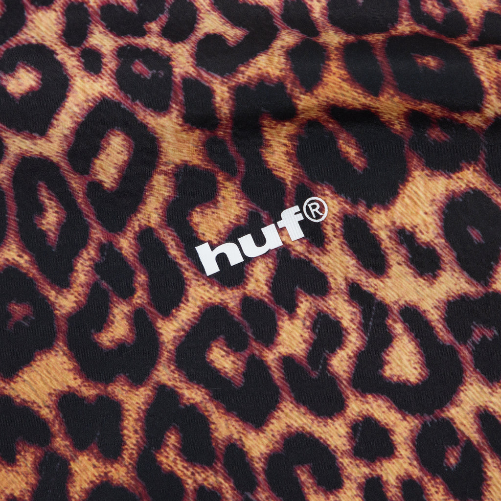 HUF Rainier Printed Shell Jacket in BROWN