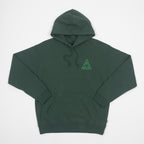 HUF Triple Triangle Pulover Hoodie in FOREST GREEN