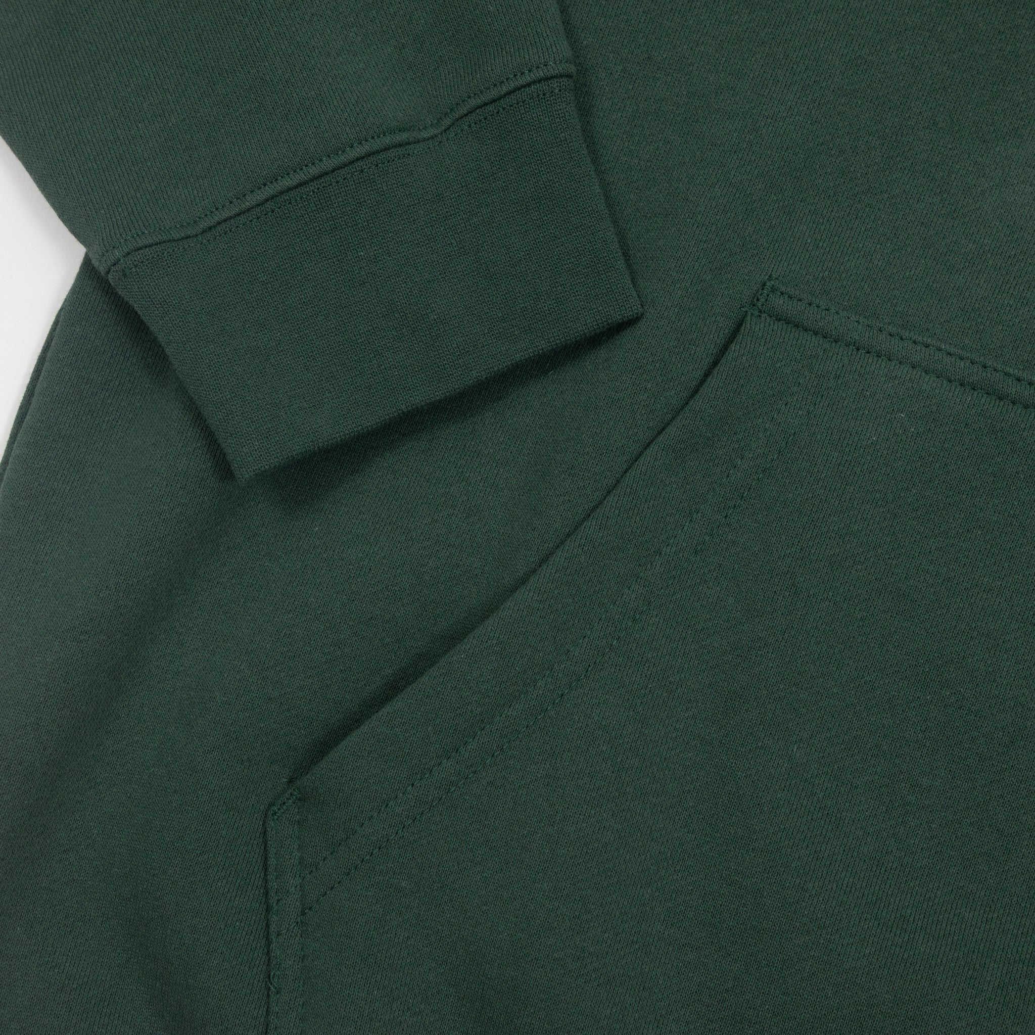HUF Triple Triangle Pulover Hoodie in FOREST GREEN