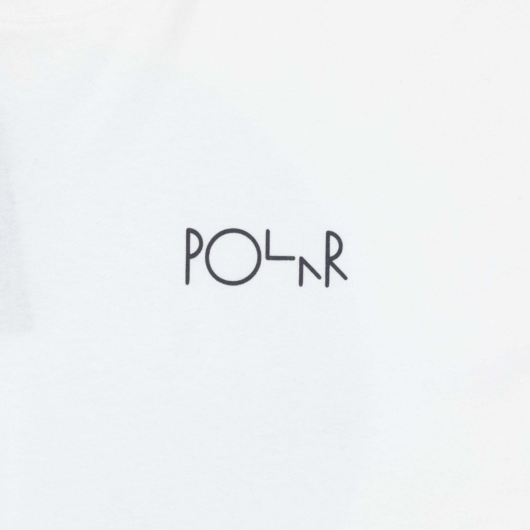 POLAR SKATE CO. Happy Sad Graphic T-Shirt in WHITE