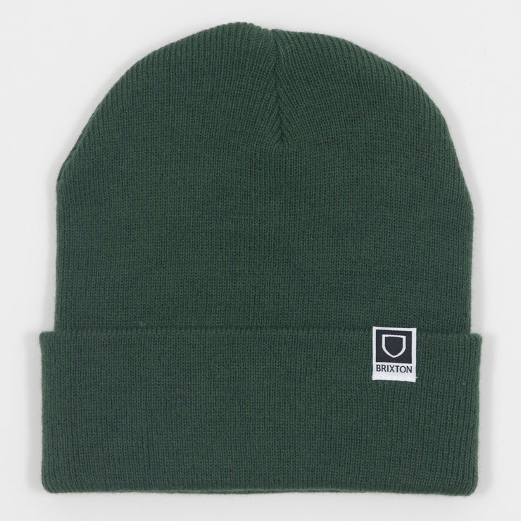BRIXTON Harbor Beta Watch Cap Beanie in GREEN