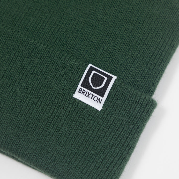 BRIXTON Harbor Beta Watch Cap Beanie in GREEN