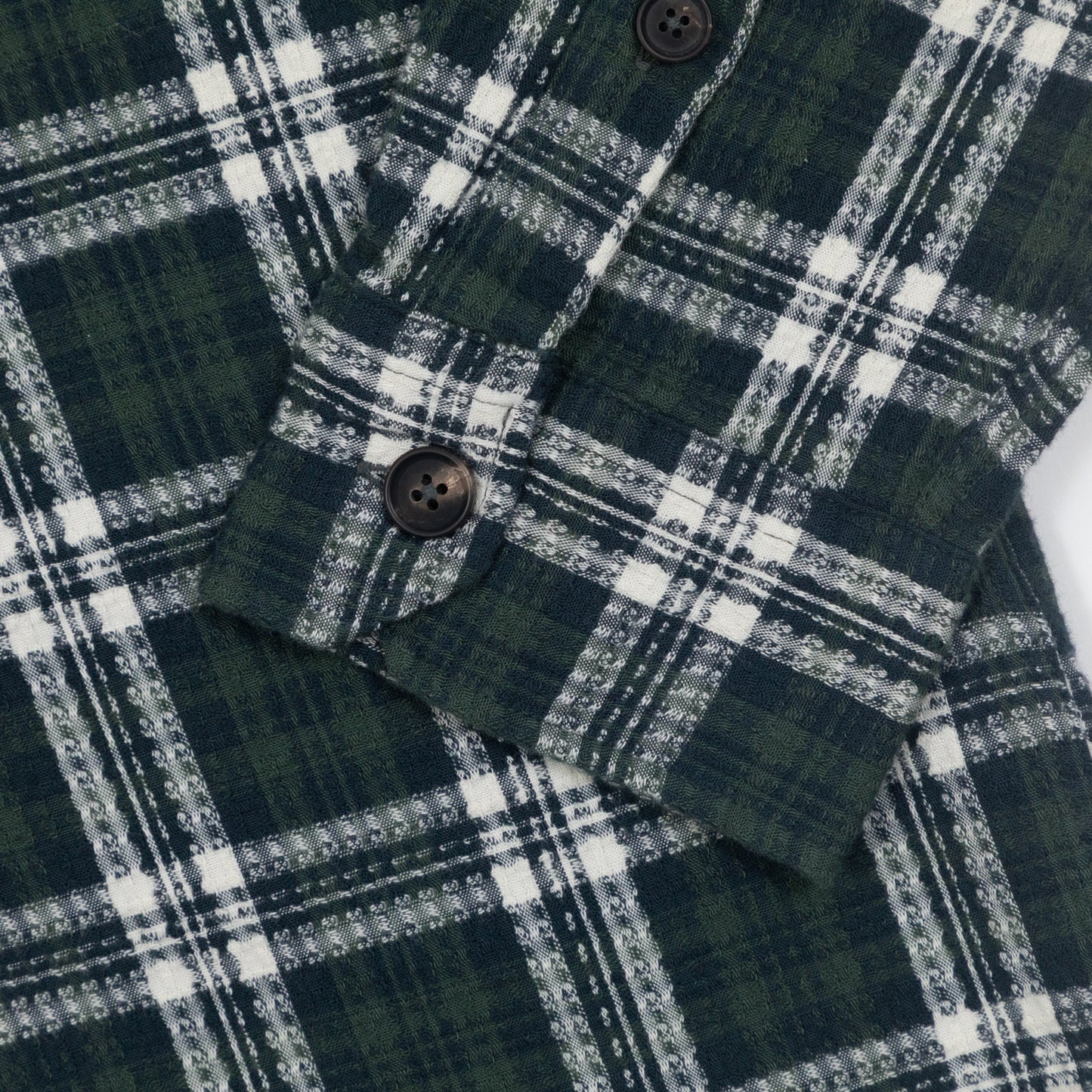 FARAH Hardaker Check Jacket in GREEN