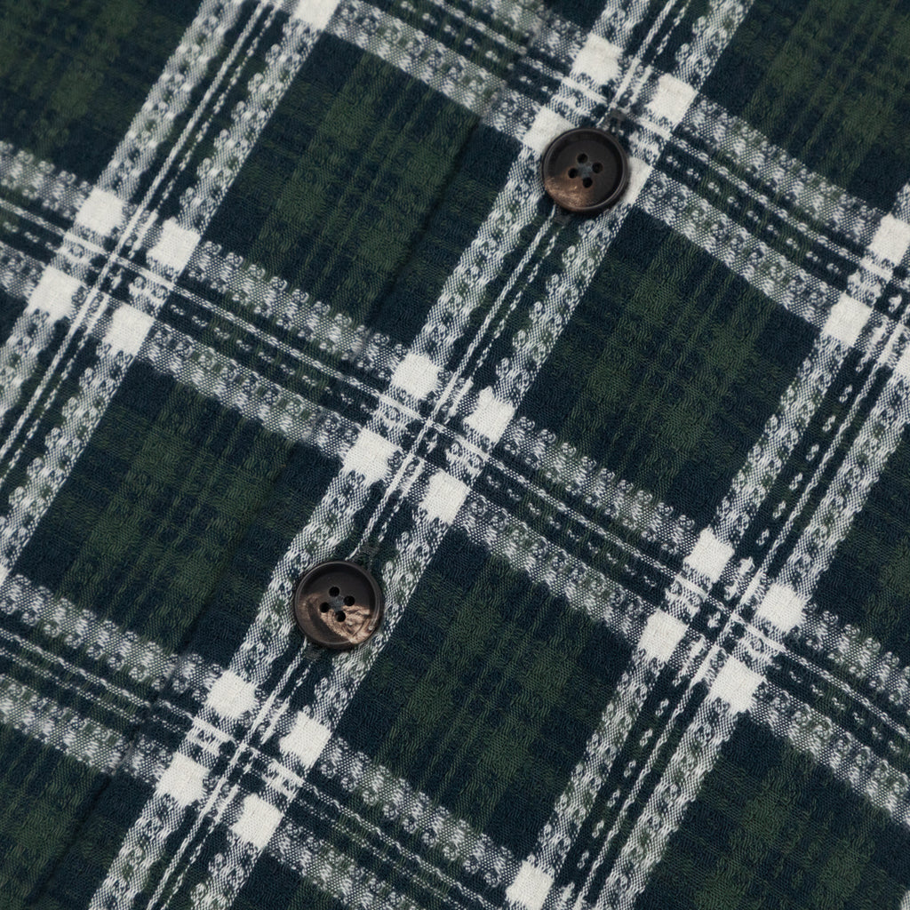 FARAH Hardaker Check Jacket in GREEN