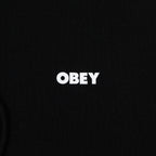 OBEY Heavyweight Terry Hoodie in BLACK
