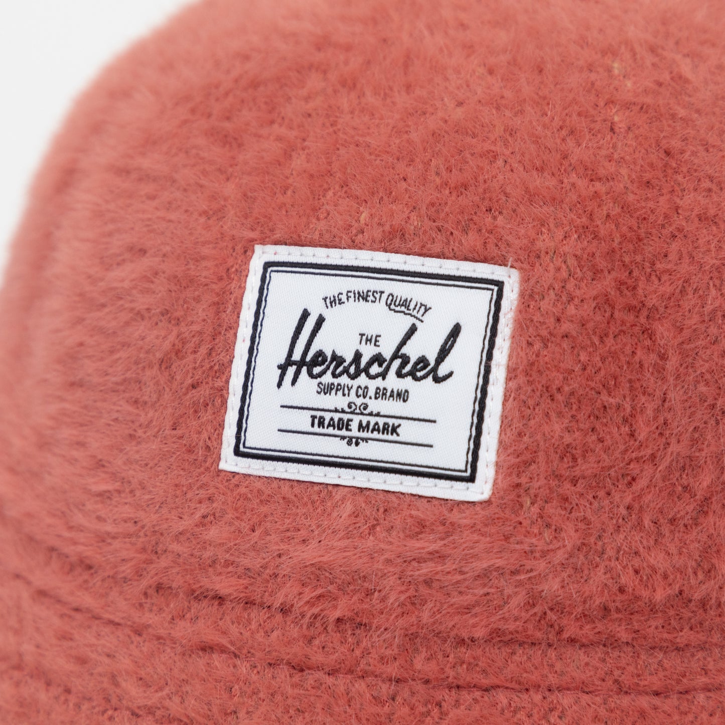 Herschel Supply CO. Henderson Faux Mohair Bucket Hat in PINK