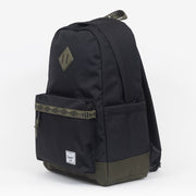 HERSCHEL SUPPLY CO. Heritage Backpack in BLACK & GREEN