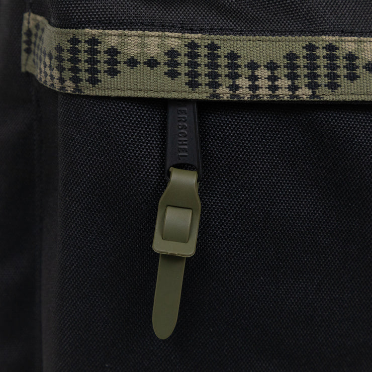 HERSCHEL SUPPLY CO. Heritage Backpack in BLACK & GREEN