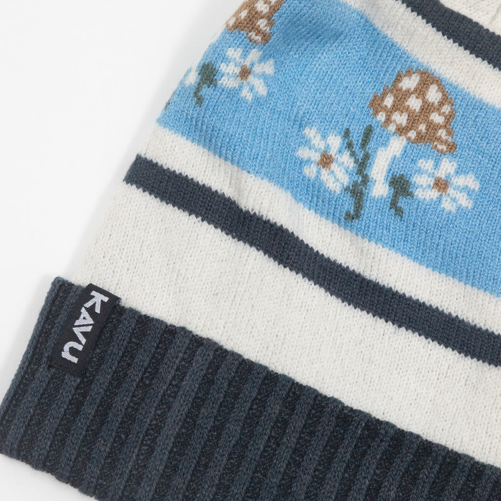 KAVU Herschel Pom Beanie in MUSHROOM PATCH