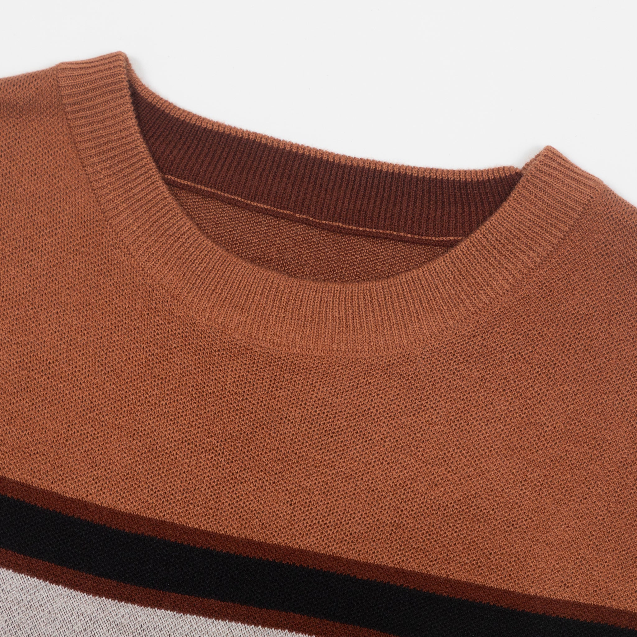 KAVU Highline Knit Sweater in SHROOM LOOM