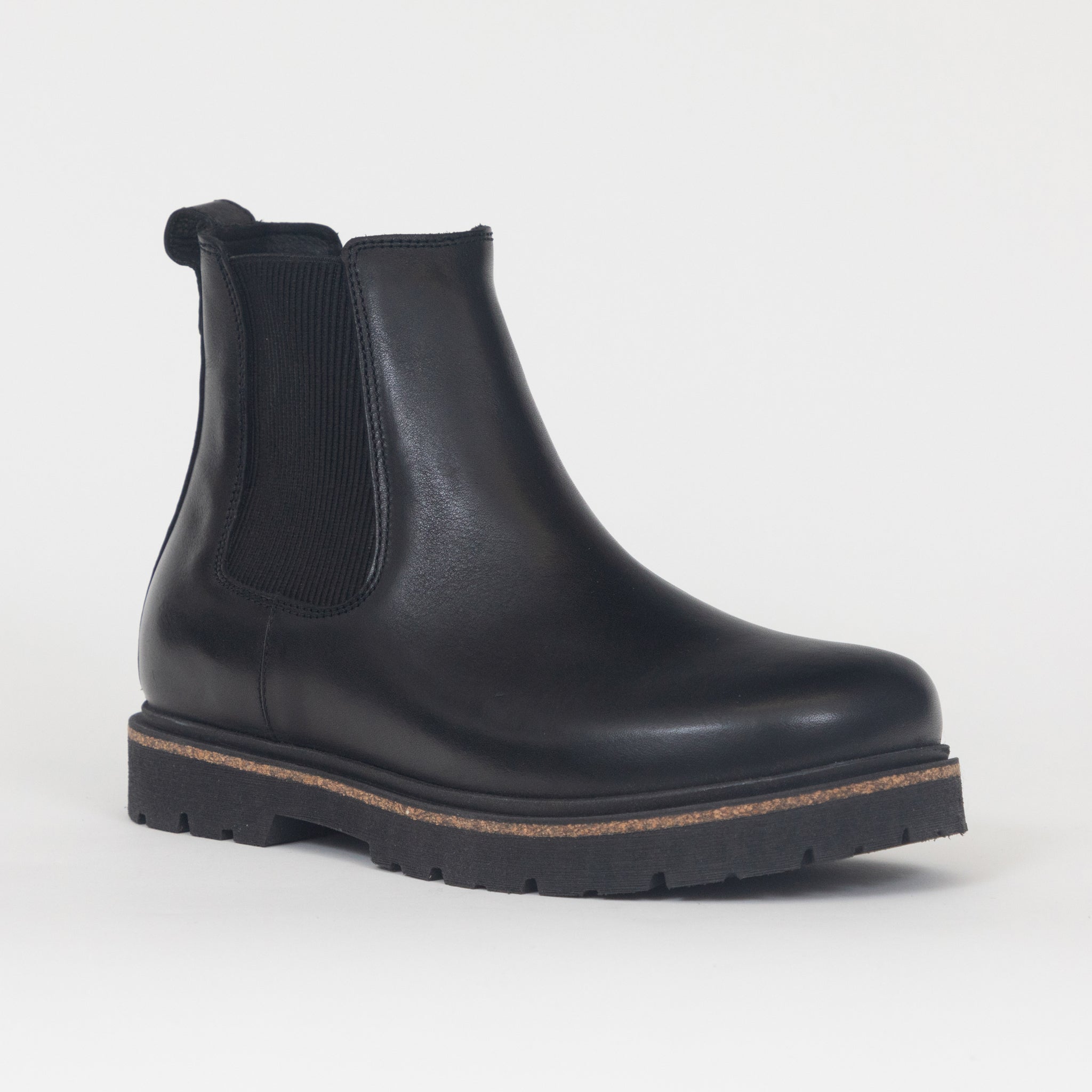Womens BIRKENSTOCK Highwood Chelsea Boots in BLACK
