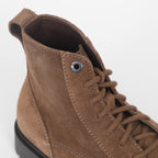 Womens BIRKENSTOCK Highwood Lace Up Mid Boots in DARK TEA