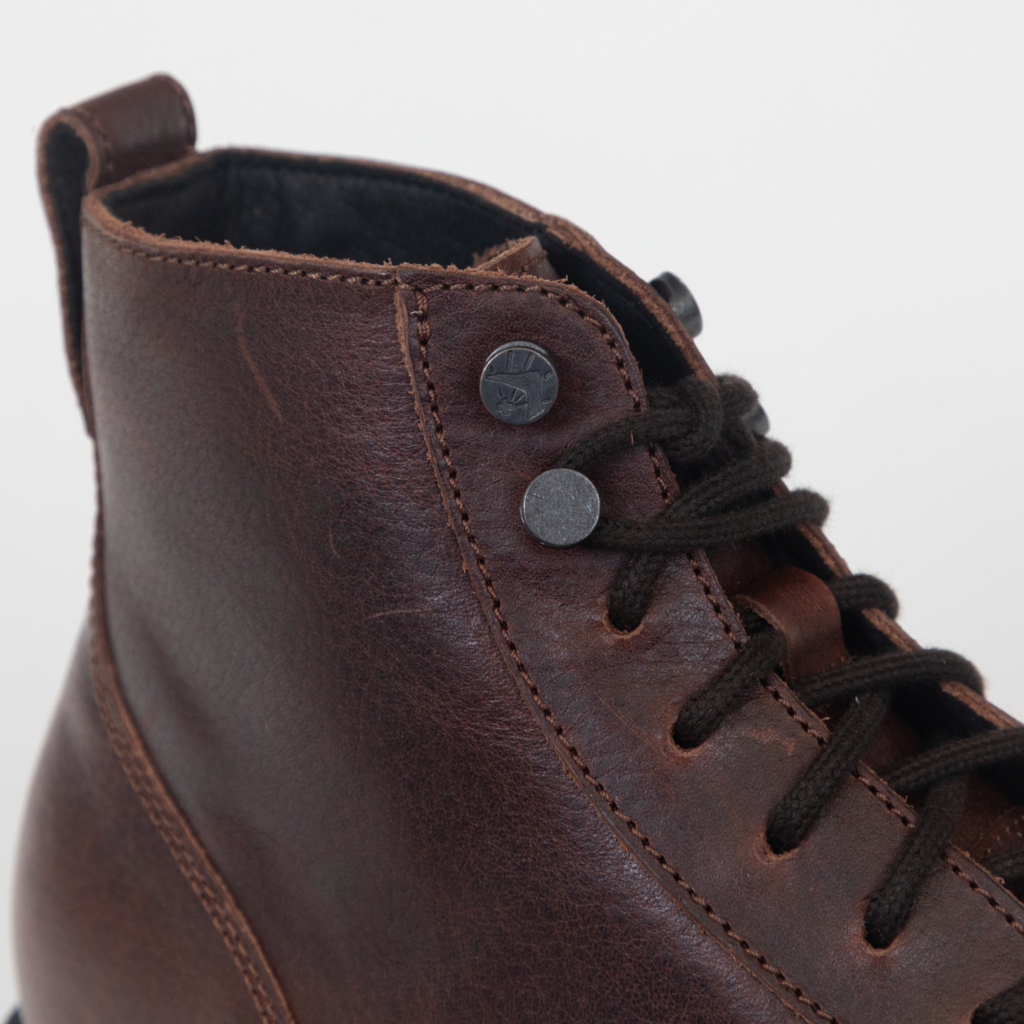 BIRKENSTOCK Highwood Lace Up Boots in CHOCOLATE