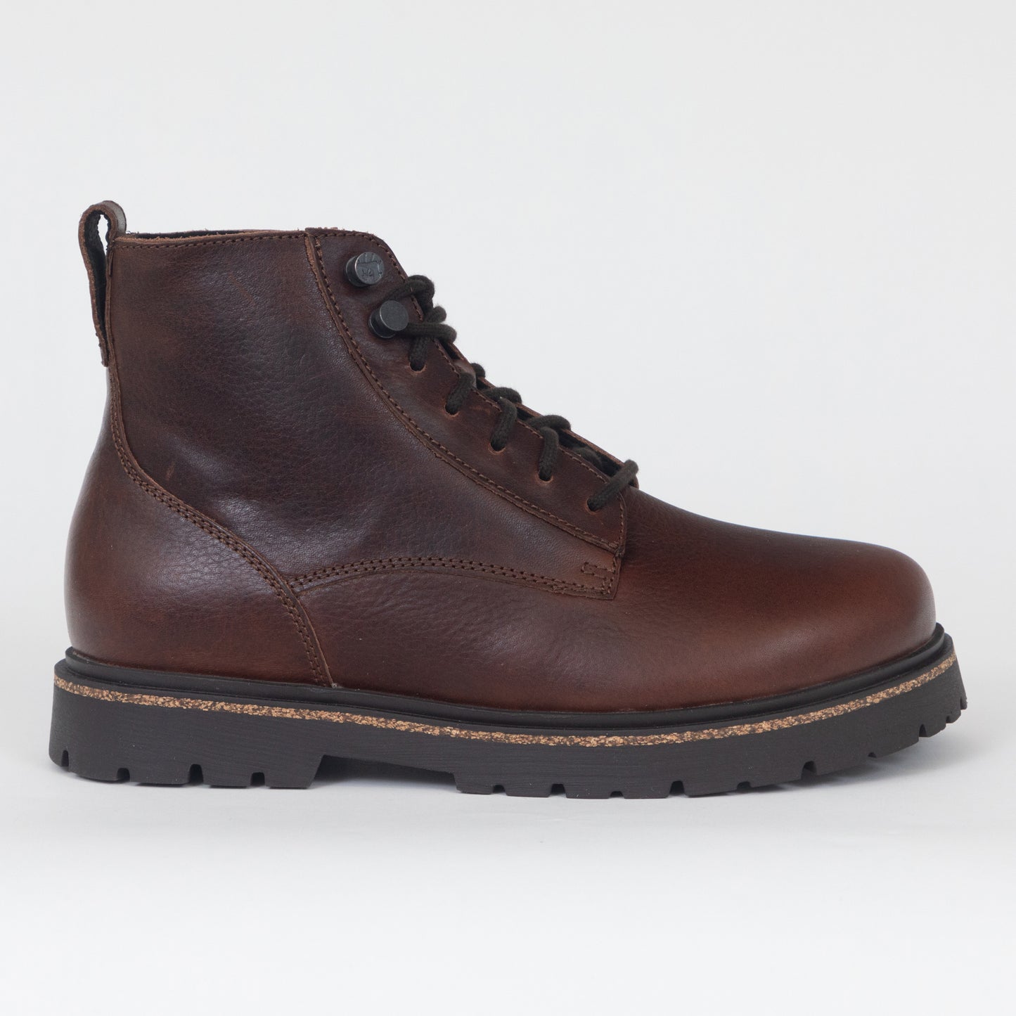 BIRKENSTOCK Highwood Lace Up Boots in CHOCOLATE