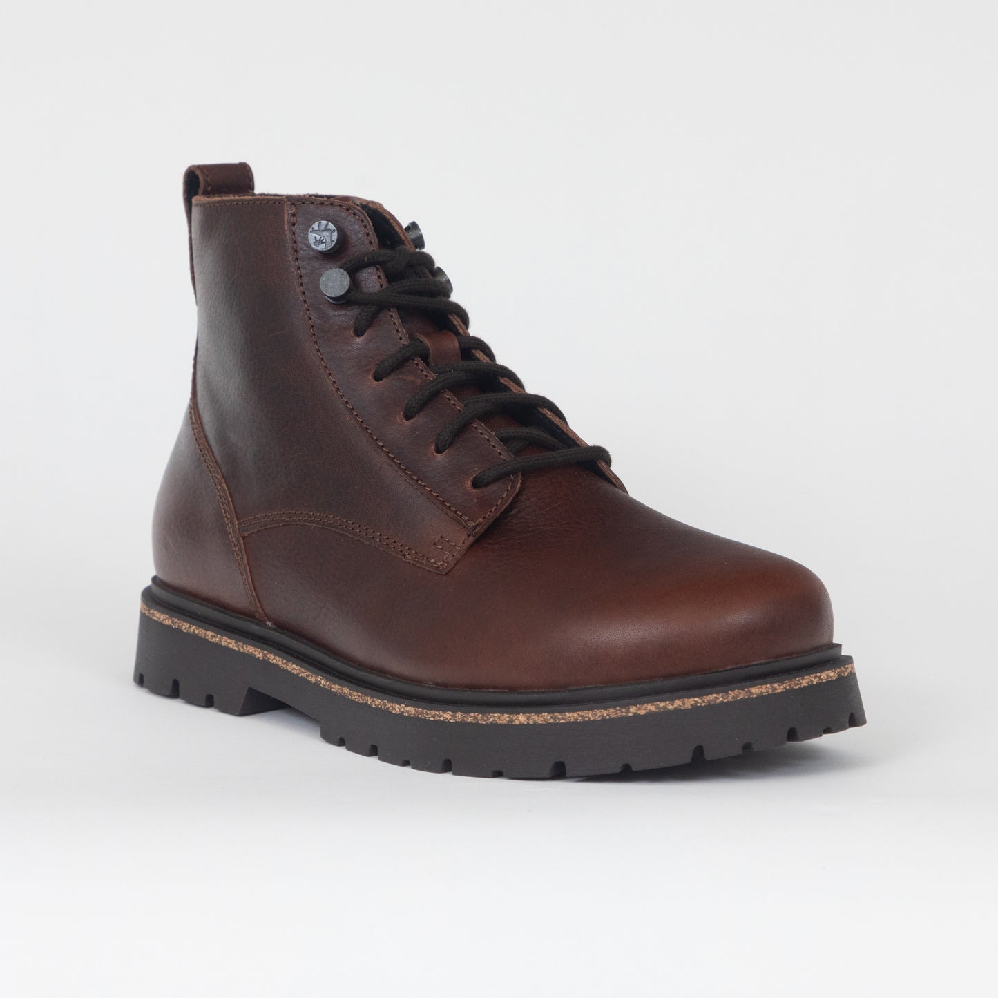 BIRKENSTOCK Highwood Lace Up Boots in CHOCOLATE