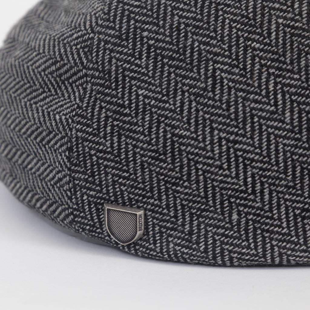 BRIXTON Hooligan Snap Cap in GREY / BLACK