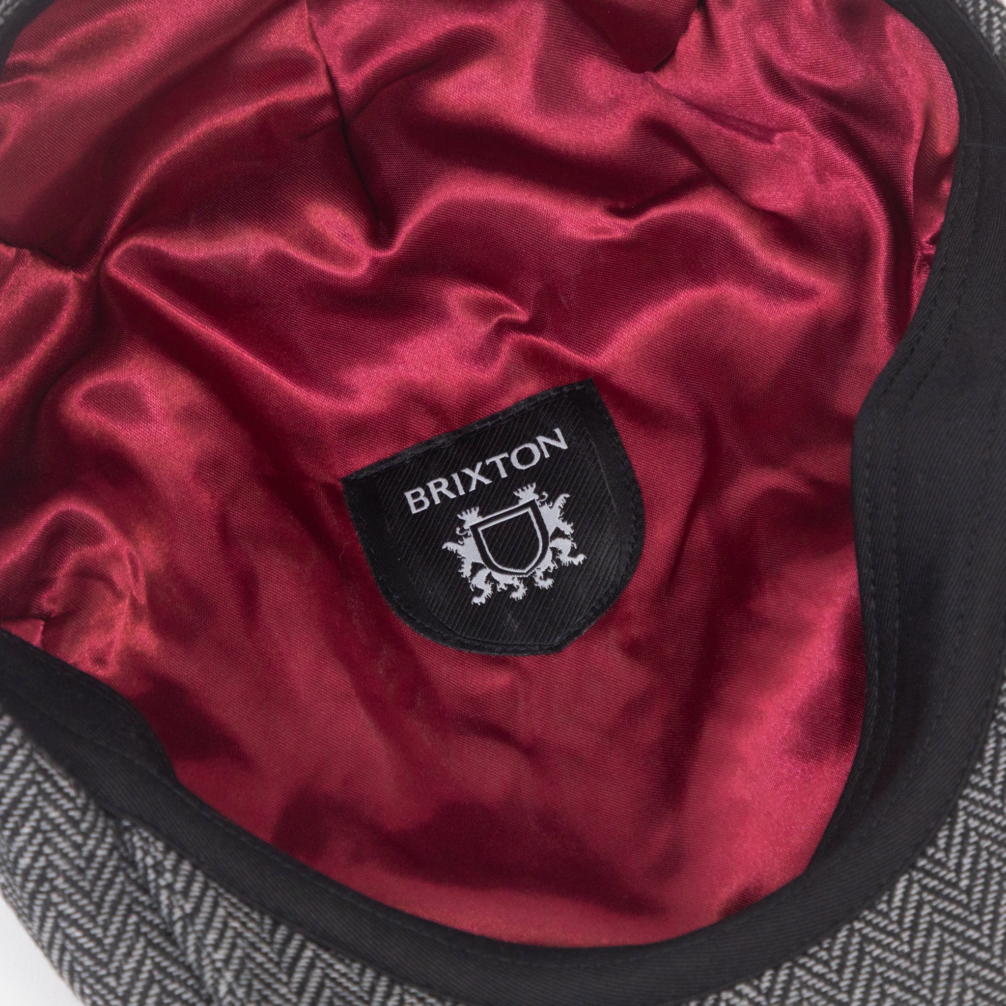 BRIXTON Hooligan Snap Cap in GREY / BLACK