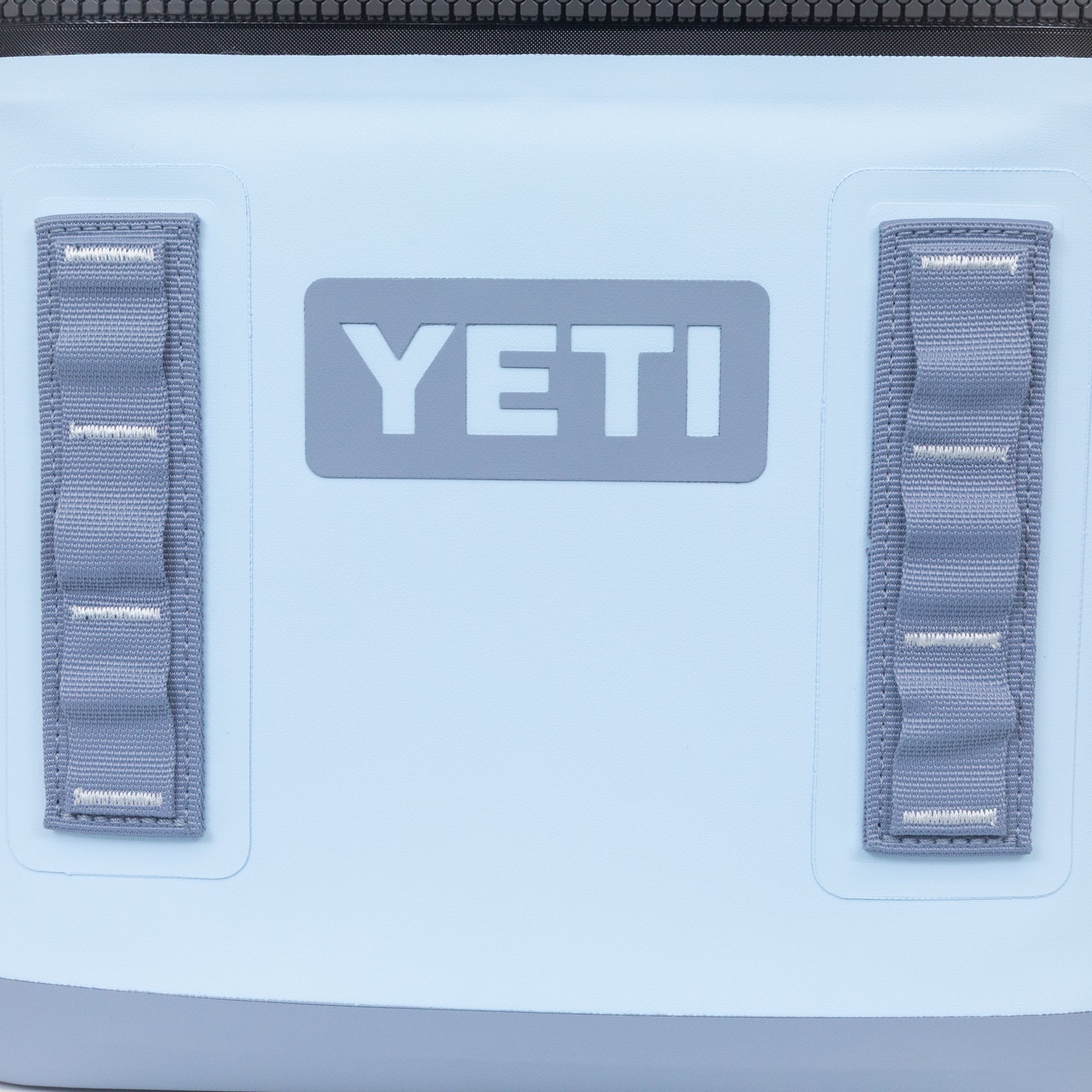 yeti hopper flip 12 sky blue branding