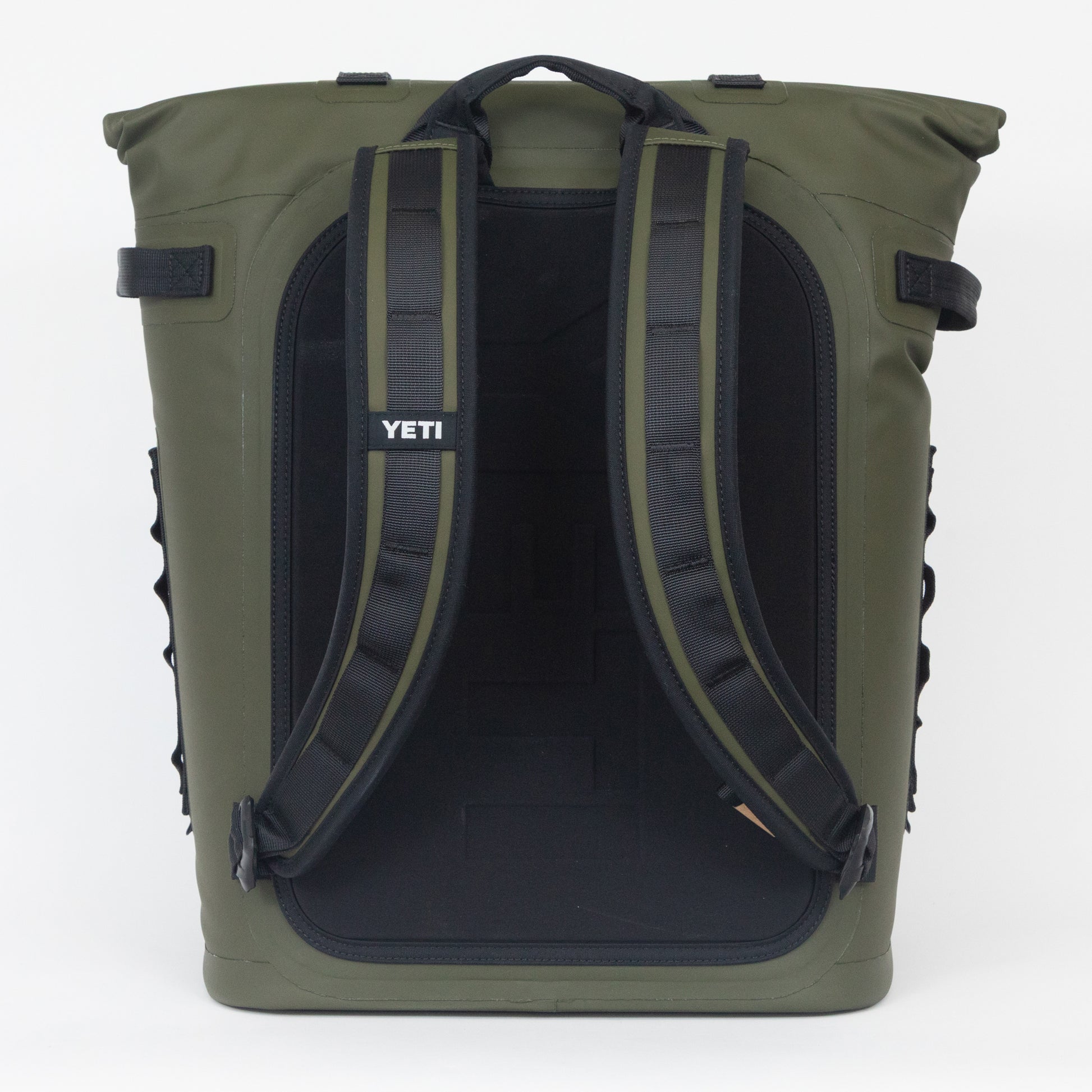 yeti hopper m20 insulated backpack back view