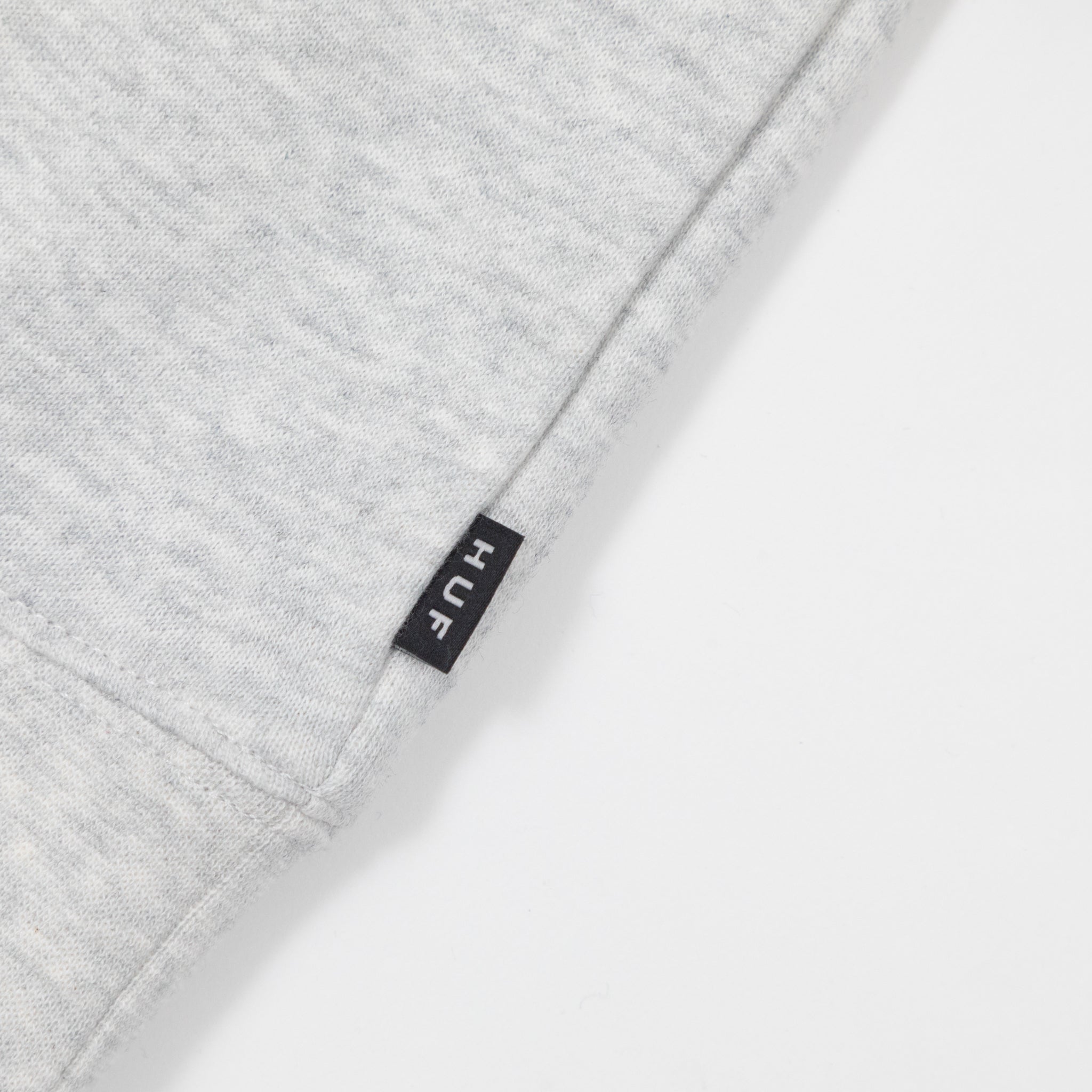 huf hoodie branding