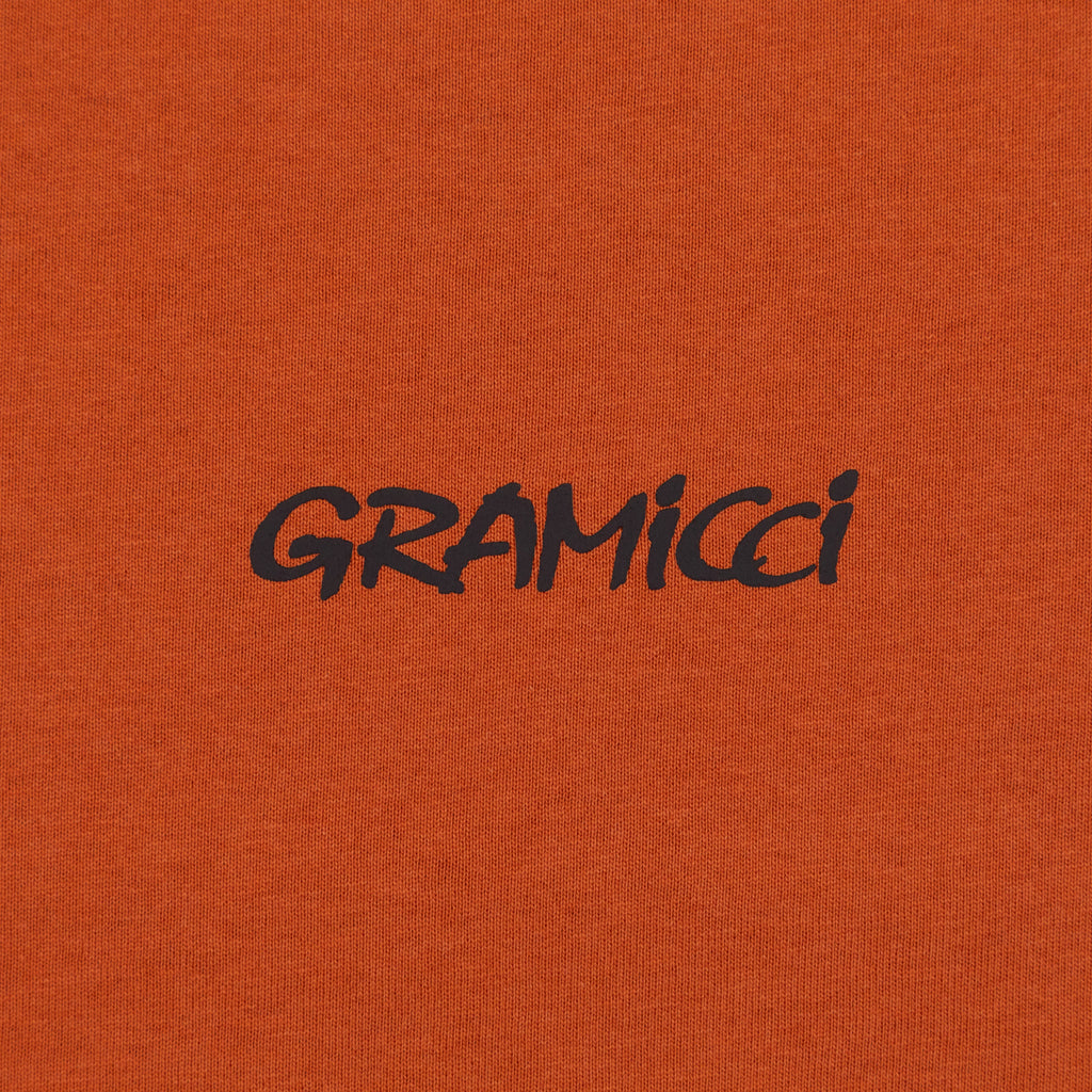GRAMICCI Ice Axe T-Shirt in BURNT ORANGE