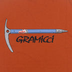 GRAMICCI Ice Axe T-Shirt in BURNT ORANGE