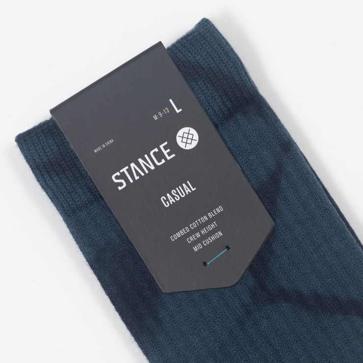 STANCE Icon Dye Socks in INDIGO BLUE