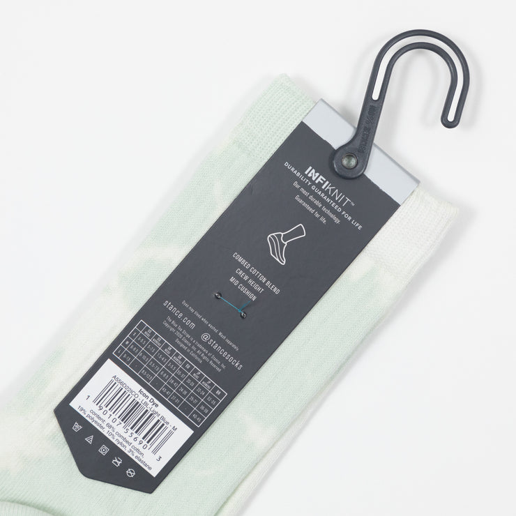 STANCE Icon Dye Socks in LIGHT BLUE