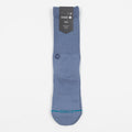 STANCE Icon Dyed Crew Socks in STONE BLUE
