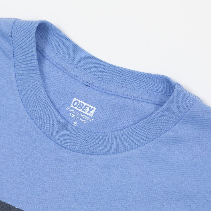 OBEY Icon Graphic T-Shirt in BLUE