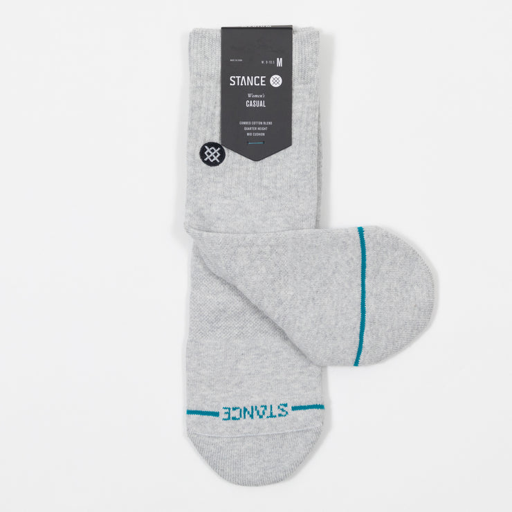 STANCE Icon Quarter Height Socks in GREY