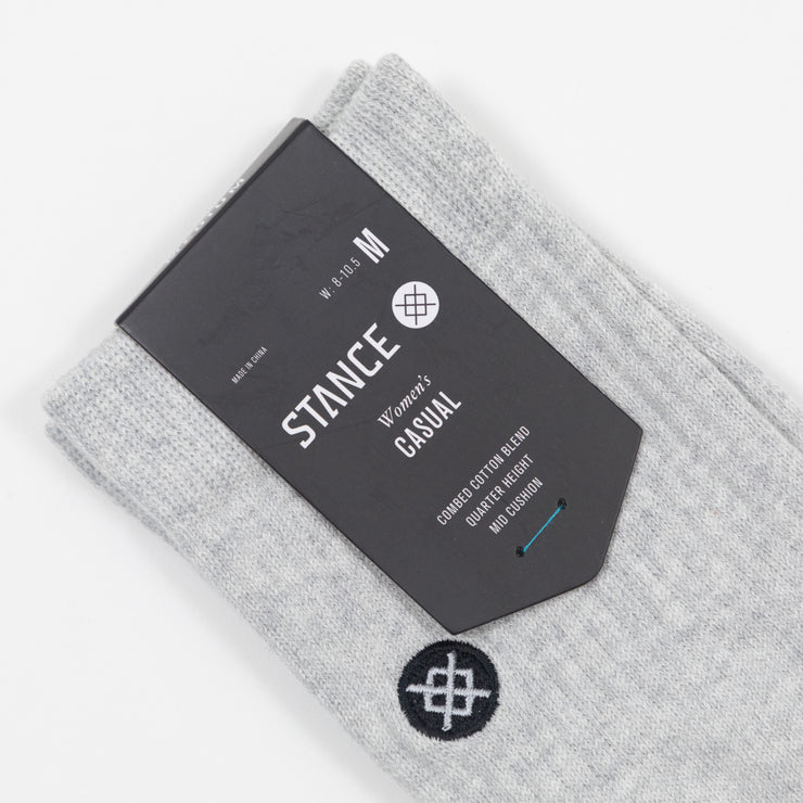 STANCE Icon Quarter Height Socks in GREY