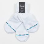 STANCE Icon 3 Pack Quarter Height Socks in WHITE