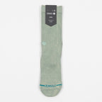 STANCE Icon Dyed Crew Socks in SEA GREEN