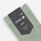STANCE Icon Dyed Crew Socks in SEA GREEN