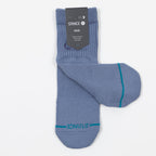 STANCE Icon Pop Quarter Length Socks in BLUE