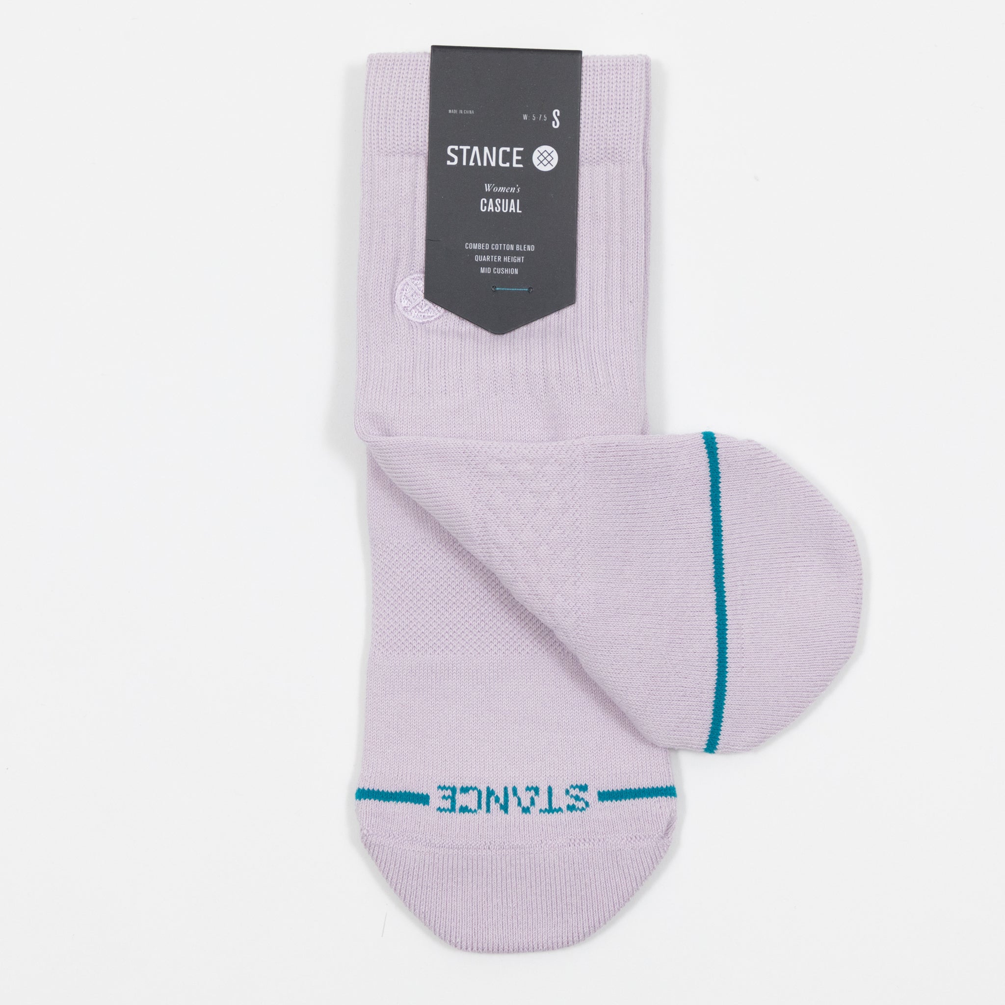 STANCE Icon Quarter Length Socks in ORCHID