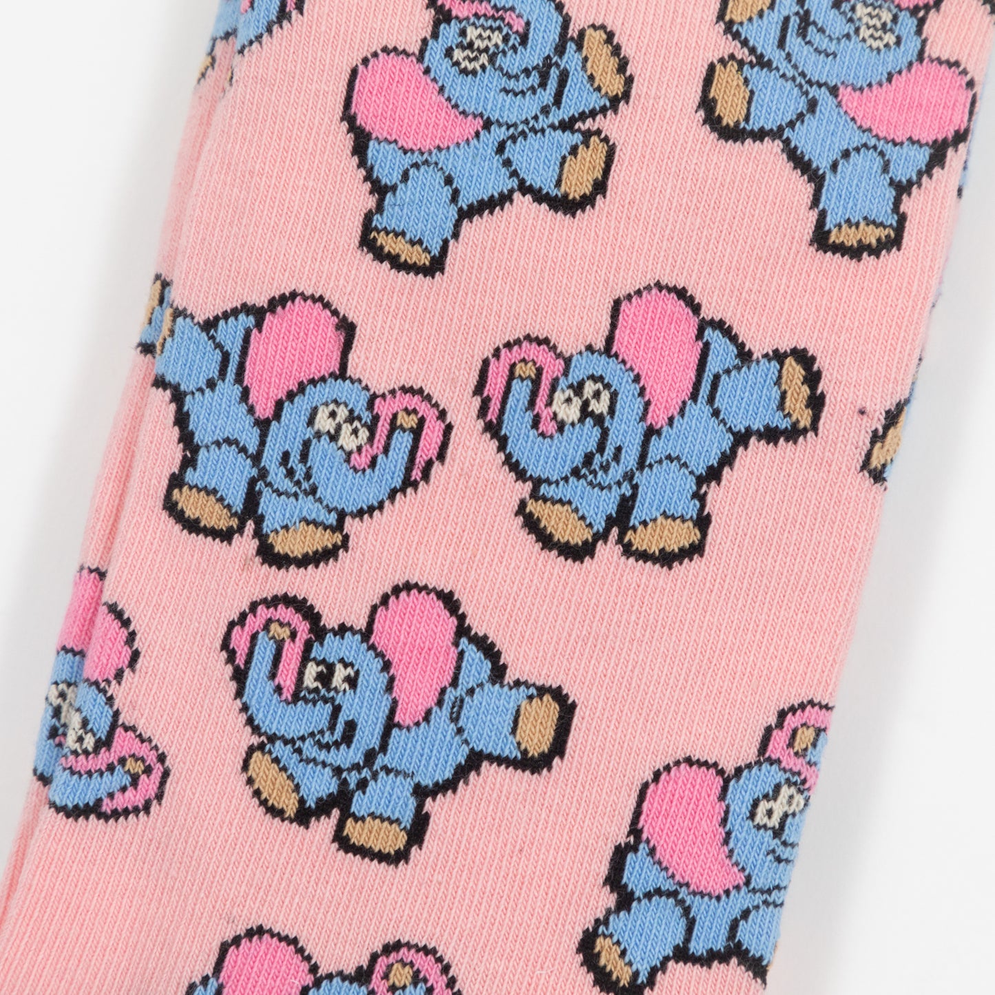 HAPPY SOCKS Inflatable Elephant Socks in LIGHT PINK