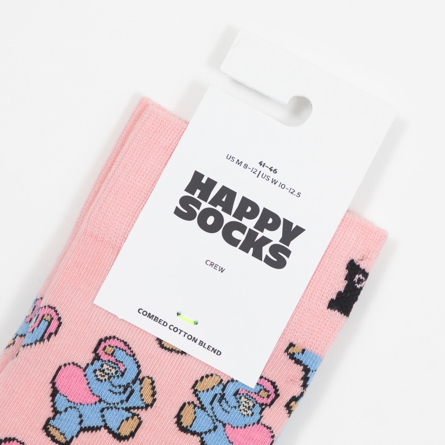 HAPPY SOCKS Inflatable Elephant Socks in LIGHT PINK