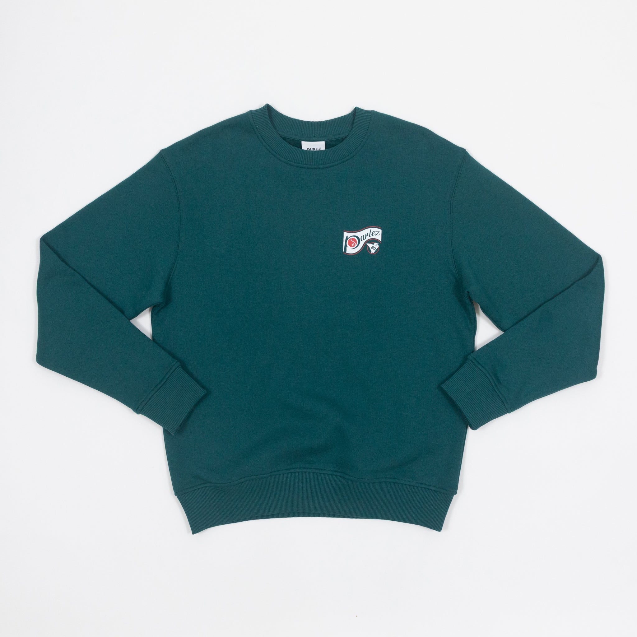 PARLEZ Iocus Graphic Sweatshirt in PETROL GREEN