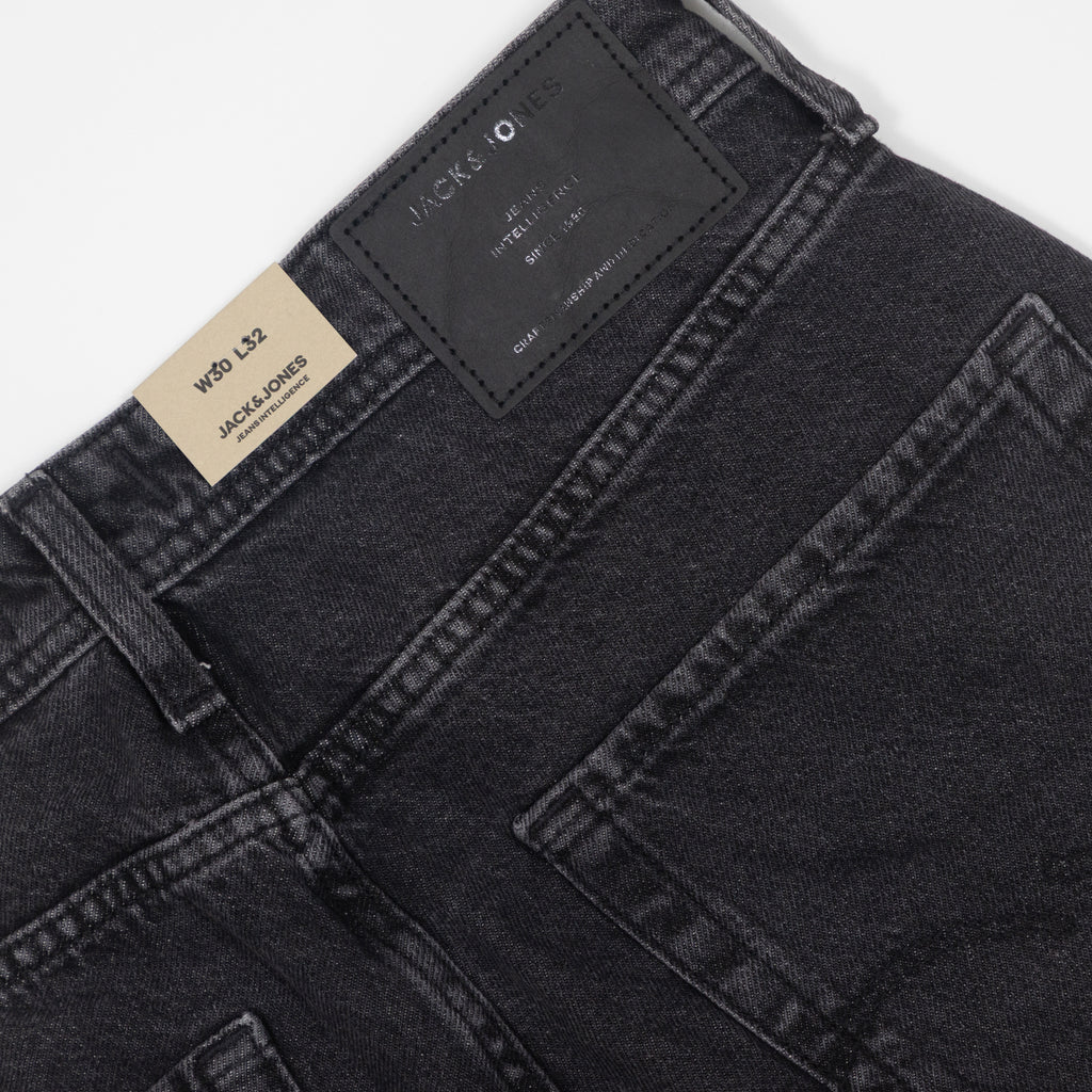 JACK & JONES Alex Original Straight Fit Jeans in BLACK