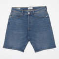 JACK & JONES Rick Original Fitted Shorts in BLUE DENIM